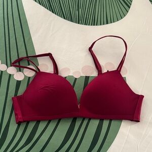 Victoria's Secret Deep Red Bra